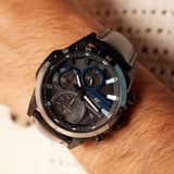 Edifice solar horloge leren band zwart EQS-940NL-1AVUEF