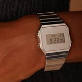 Casio vintage iconic zilverkleurig A700WEV-7AEF