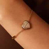 Guess Armband aus Edelstahl, vergoldet, AMAMI
