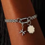 Charm aus Edelstahl, Fische