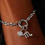 Charm aus Edelstahl, Skorpion
