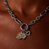 Charm aus Edelstahl, Rose