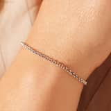 Armband aus 925er Silber, Jasseron-Glied