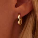 Ohrringe aus 585er Gold, 16,5 mm