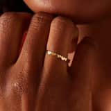 9 Karaat ring hartjes