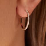 Ohrringe aus 925er Silber mit Zirkonia