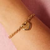 Guess Talen vergoldetes Armband CRAZY IN LOVE