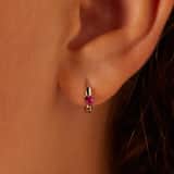 Silberne Kinderohrringe