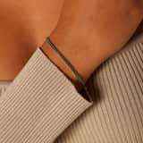 Silbernes Tennisarmband mit Zirkonia für Damen