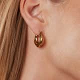 Stainless steel oorringen voor dames