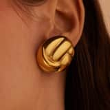 Stainless steel oorknoppen voor dames