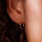 14 karaat gouden oorringen 12mm