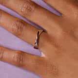 Silberner Ring