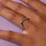 Silberner Ring