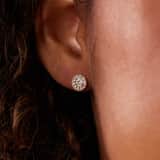 9 karaat oorknoppen met zirkonia 8mm