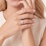 Silberner Ring mit Zirkonia