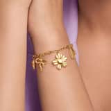 Stainless steel bedelarmband voor dames