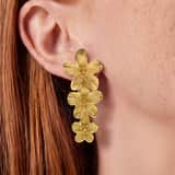 Stainless steel oorknoppen bloem voor dames