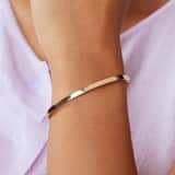 14 karaat gouden bangle 3mm
