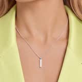 Stainless steel ketting met hanger voor dames