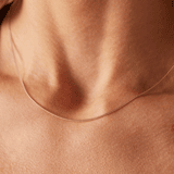 Silberne Kette mit Gourmet-Glied für Damen