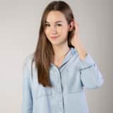 Zilveren hanger alfabet