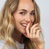 Zilveren ring met zirkonia