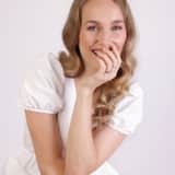 Zilveren roséplated ring voor dames