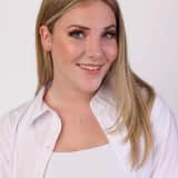 Zilveren set met sapphire zirkonia