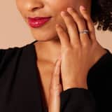 Ring aus 14 Karat Weißgold mit Zirkonia