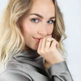 Ring, 585 Gelbgold, mit Diamant