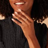 Ring, 585 Gelbgold, mit Diamant 0,01 ct