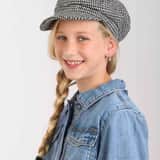 Kinderohrringe aus 925 Silber, Herz mit Zirkonia