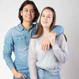 Zilveren liefdesring Chios dames zirkonia