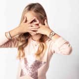 Little Miss Fabulous Armbanduhr mit Mesh-Band