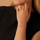 9 Karaat armband gourmet twist