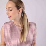 Zilveren goldplated oorringen voor dames