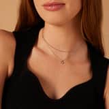 Zilveren ketting layering hart voor dames