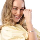Gerecycled zilveren armband plaat singapore hart