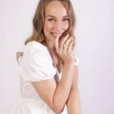 Zilveren ring met zirkonia