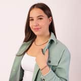 Stainless steel roséplated oorringen voor dames