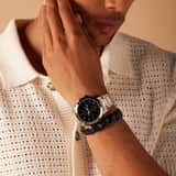 Regal herenhorloge in cadeaudoosje met armband
