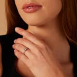 Zilveren ring met zirkonia