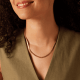 Myla stainless steel goldplated ketting voor dames
