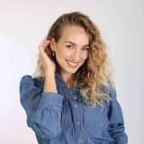 Zilveren goldplated oorbelhanger gold slotje voor dames