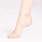 Gerecycleerd stainless steel goldplated enkelband saturn