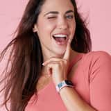 Marea Smartwatch, buntes Gummiarmband B58005/6