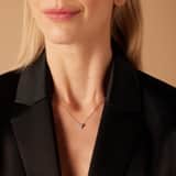 Zilveren ketting Love month stones hart