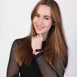 Marea Smartwatch, mit Gummiarmband in Pastellrosa, B57007/7