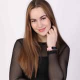Marea Smartwatch, mit Gummiarmband in Nude-Rosa, B57007/8